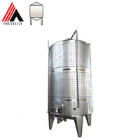 Pretty tech – équipement de fabrication de vin personnalisé, réservoir de fermentation par pompe, réservoirs de fermentation en acier inoxydable