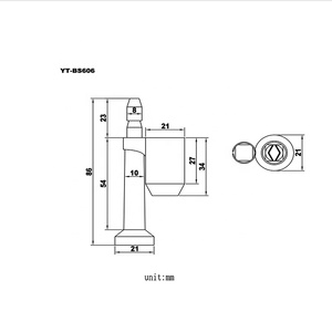 Nhà Máy Bán Tại Một Giá Thấp Container Nhựa Bolt Con Dấu Chất Lượng Cao Thép + ABS Cao An Ninh Bolt Con Dấu YT-BS606 - Product Image 4