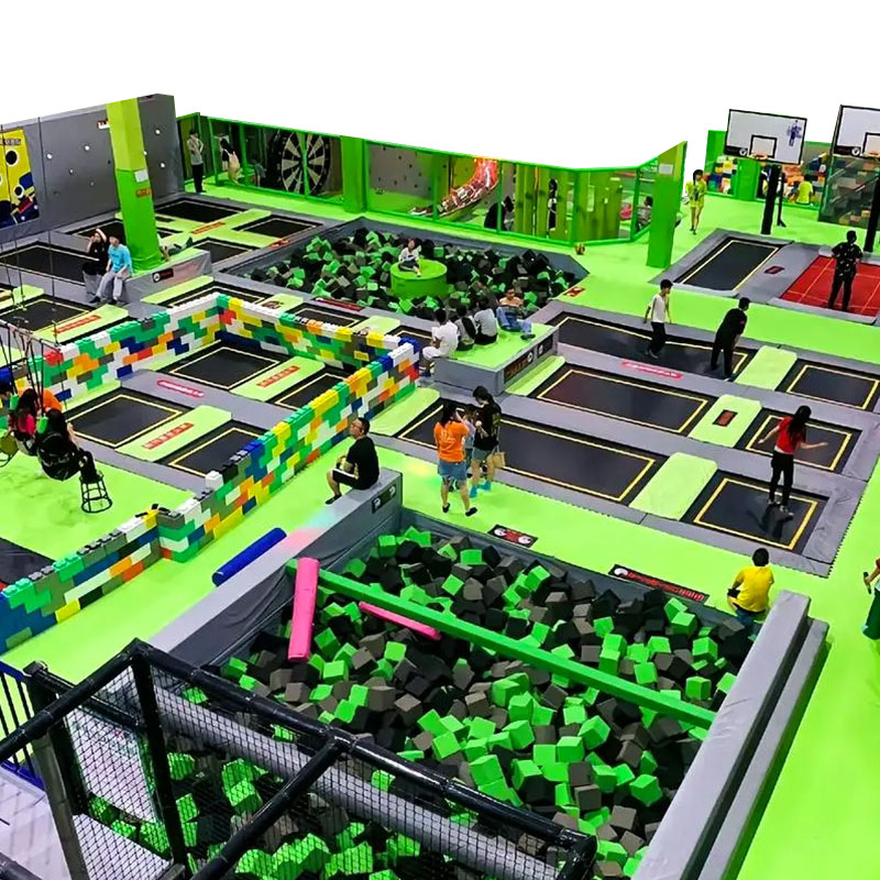 Saudi 3000 Square Meters Trampoline Park