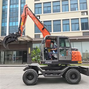 Holz greifer Bagger Rotierender Greifer Holz greifer Lader Zuckerrohr greifer Baumwoll handler - Product Image 4