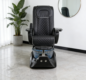 Fauteuil de pédicure spa multifonctionnel de luxe personnalisable avec fonction de <span class=keywords><strong>massage</strong></span> et baignoire en verre pour salon de <span class=keywords><strong>massage</strong></span> des pieds - Product Image 3