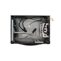 Châssis industriel renforcé de 15.6 pouces Boîtier d'ordinateur portable ATX portable de qualité médicale avec support de serveur de ventilateur stocké