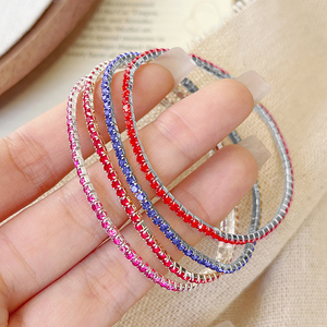 Fashion <b>Bracelet</b> Exclusive Multi Stone Lover Tennis <b>Bracelet</b> Elegant Jewelry Natural Gemstone Energy for <b>Love</b> Chakra Healing - Product Image 1