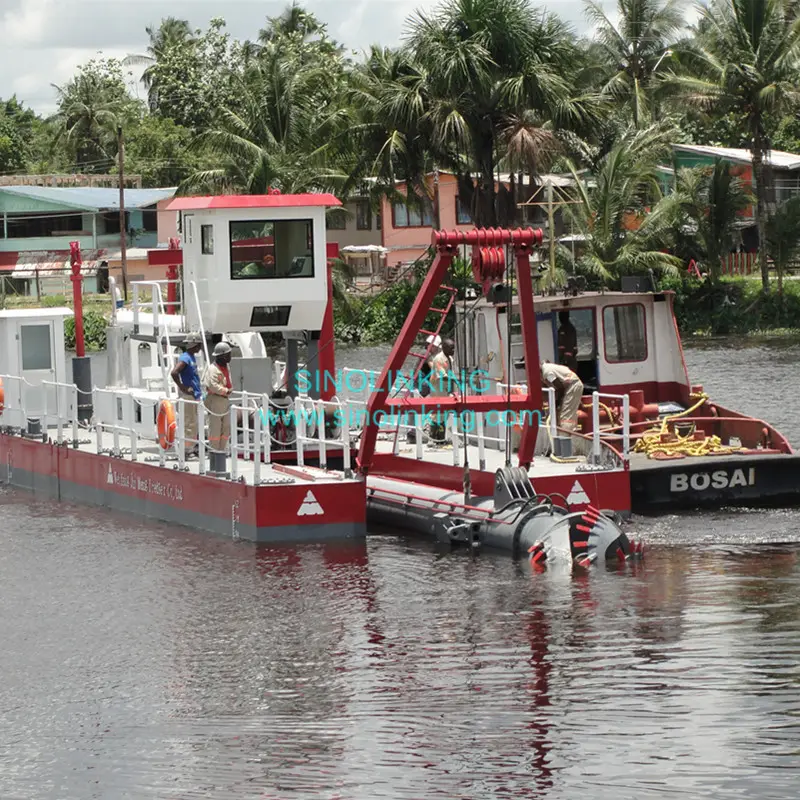 Suku Cadang Pasir Laut Besar, Pemotong Kerikil Alat Hisap