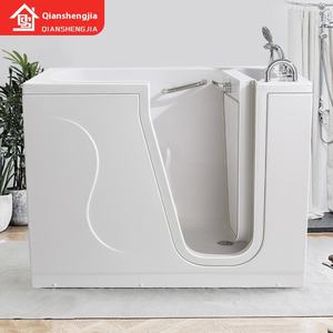 Banheira sem barreira acrílica <span class=keywords><strong>walk</strong></span>-<span class=keywords><strong>in</strong></span> para idosos temperatura constante massagem banheira de imersão com porta interior entrada para banheiro - Product Image 2