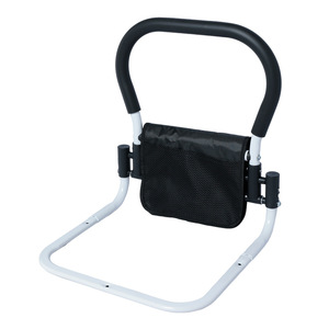 Barrières de lit pour personnes âgées et femmes enceintes, aucun perçage requis, avec sac de rangement, utilisation facile, durables et confortables - Product Image 1
