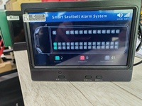 Westbay 7 "Lcd 4G détection sans fil Gps suivi moniteur à distance personnalisé ceinture de sécurité des passagers rappel vocal système d'alerte d'alarme