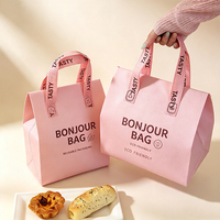Sac isotherme jetable non tissé de haute qualité avec feuille d'aluminium pour aliments chauds, livraison rapide, sac de livraison pour gâteaux, pains, desserts à emporter