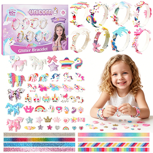 <b>DIY</b> Headband Making <b>Kit</b> Girls Hair Accessories Bow Ribbon Butterfly Flower Craft Set Birthday Party Gift Toy Fashion Jewelry Set - Product Image 1