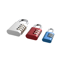 Tonyon alliage d'aluminium 3 4 chiffres mot de passe Mini sécurité Logo personnalisé gros sans clé sécurité Pad serrure combinaison cadenas