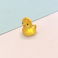Mini figurines d'animaux en résine, canards lumineux, qui brillent dans le noir, pour la décoration de la maison, l'aménagement paysager, le jardin, animaux mignons
