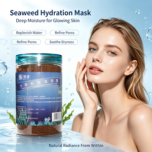 Masque facial au collagène d'algues à petites particules pour la gestion de la peau, l'hydratation, les soins de la peau en salon de beauté - Product Image 4