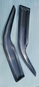 Visière latérale en carbone fait à la main pour Hiace, série 200 2005 — <span class=keywords><strong>2016</strong></span> KDH200, largeur de la fenêtre avant, protection contre la pluie - Product Image 3