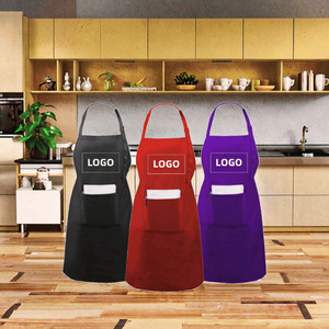 Tablier en coton sans manches réglable pour restaurant/café, design personnalisé pour le personnel de service - Pretty Arts - Product Image 3