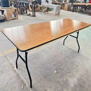 Nhà Máy Bán Buôn Đám Cưới Đảng Gấp Bảng Bằng Gỗ Gấp Bảng Hình Chữ Nhật Bằng Gỗ Gấp Bảng - Product Image 4