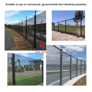 Clôture à pointes anti-escalade galvanisée - Sécurité en fer écologique avec protection pour les allées et les jardins - Product Image 3