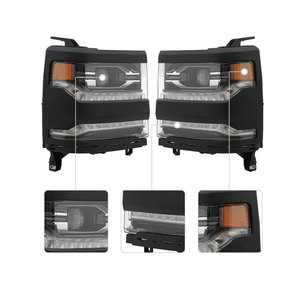 <span class=keywords><strong>Precio</strong></span> de fábrica Auto faro delantero coche faro piezas de coche para Chevrolet <span class=keywords><strong>Silverado</strong></span> <span class=keywords><strong>2016</strong></span> - 2018 EE. UU. Tipo 84893098/84893097 - Product Image 2