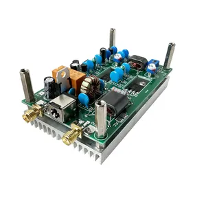 Placa amplificadora de potência de ondas curtas 30W 3-28MHz CW SSB Amplificador de potência linear de alta frequência 0.1-3W