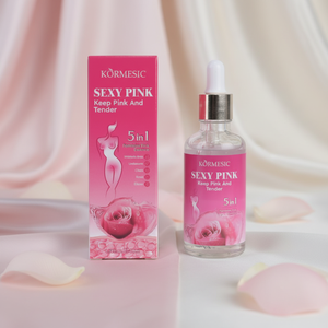 Kormesic Marca Privada OEM 50ml Esencia Femenina Sexy Rosa 5 en 1 Cuidado Íntimo Femenino Productos Naturales de Higiene Femenina - Product Image 1