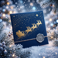 Porte-cartes de vœux festifs et enveloppes de Noël pour les détaillants recherchant des présentoirs d'emballages saisonniers