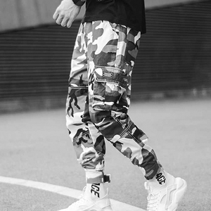 Pantalon survêtement décontracté pour hommes, jogging avec cordon de serrage - Product Image 4