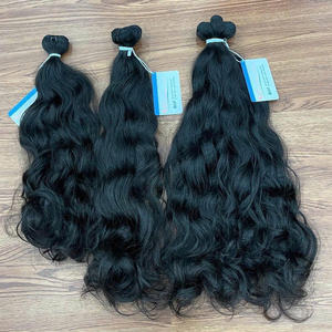 Cheveux humains Super Double ondulés naturels offrant une texture douce, des ondulations sans effort et un look naturellement volumineux des cheveux Thanh An - Product Image 4