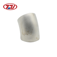 Coude en acier inoxydable Zhitong ASME B16.9 SS304/316L à rayon long, soudé/sans soudure, 45/90 degrés, pour l'eau