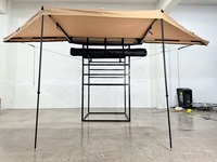 Toldo de 180 Grados con Forma de Semicírculo, Tela Tensada Resistente a las Arrugas, con Bloqueo de Poste y Refuerzo Contra el Viento, Directo de Fábrica OEM
