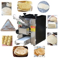 Petite machine de table pour faire des enveloppes de raviolis, des roti, des chapatis, des pains pita et des tortillas automatiquement