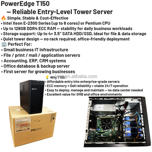 PowerEdge T150 Tower Server With Xeon E-2314 3.6GHz <b>2TB</b> Storage in Stock Dells Xeon Processor Delivers Powerful Performanc - Product Image 5