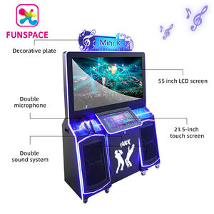 Sala de juegos interior Diversión Sing a Song Facility Juegos que funcionan con monedas Mini KTV Arcade Machine - Product Image 3