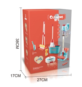 Nouvel arrivage d'outil <span class=keywords><strong>de</strong></span> nettoyage <span class=keywords><strong>de</strong></span> maison en plastique ensemble <span class=keywords><strong>de</strong></span> jouets pour enfants drôle semblant <span class=keywords><strong>de</strong></span> jouer jouets d'entretien ménager préscolaire - Product Image 2