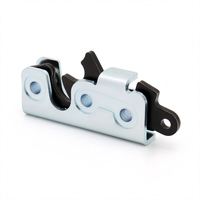 Loquet à bascule serrure mécanique dissimulée serrure à point unique serrure à loquet verticale loquet de porte rotative loquet de tirage
