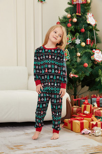 Pyjamas familiers pyjamas ensemble adultes enfants bébé hommes femmes noël famille correspondant pyjamas - Product Image 2
