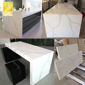 Tấm Đá Nhân Tạo Bán Sỉ BOTON, Mặt Bàn Bếp, Gạch Thạch Anh Calacatta Trắng - Product Image 4