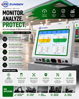 Controlador Inteligente Totalmente Automático, Detector de Temperatura y Volumen de Líquido para Múltiples Tanques de Almacenamiento con Pantalla Táctil Ultra Clara