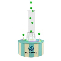 Bonhong Machine de jeu de balle suspendue interactive de haute qualité Aire de jeu de piscine à balles pour enfants pour l'école Aires de jeu résidentielles