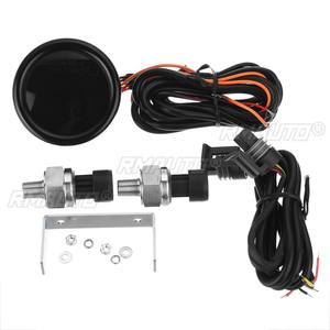 2 "52 Mét 12V PSI màu xanh LED nhiệt độ nước/vôn kế/áp suất không khí đo thanh kép hiển thị kỹ thuật số không khí đi xe Mét + cảm biến - Product Image 2