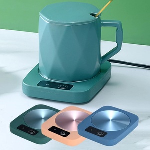 Hot Selling Promotional & Business Gifts New Coffee Mug Cup Warmer for Home Office Milk Tea Water Heating Pad - Product Image 1