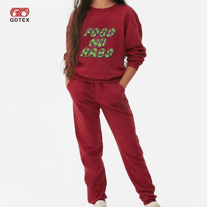 GDTEX individuelle Kinder Hoodies Kleinkind Sweatshirt Kinderkleidung-Set Pullover Mädchen Jogginganzug Kinderkleidung-Set Kinder Hoodie-Set