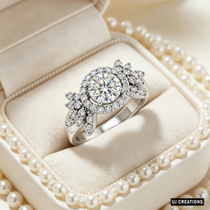 S925 Personalizado | 9K | 14K | Anillo de Boda Romántico de Oro Sólido de 18K con Diamante Cultivado en Laboratorio de 1ct, Certificado IGI, Calidad VVS-VS, Corte Brillante, para Fiesta - Product Image 6