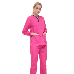 Tùy Chỉnh Quân Đội Màu Xanh Lá Cây Y Tế Đồng Phục Mens Điều Dưỡng Tẩy Tế Bào Chết Chạy Bộ Tẩy Tế Bào Chết Bộ Đồng Phục Nam Và Nữ Chà Bộ - Product Image 5