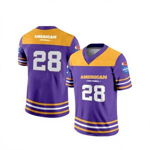 Personnaliser les uniformes de football et de <span class=keywords><strong>rugby</strong></span>, chemises unisexes, uniformes d'équipe personnalisés double face, 100% polyester respirant, impression numérique - Product Image 2