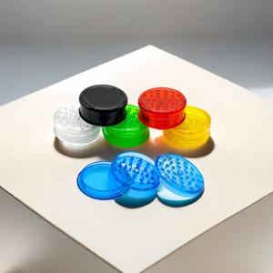 Molino de Hierbas de Plástico Personalizado con Logotipo, 60 mm, 3 Capas, Molinillo de Tabaco Manual, Venta al por Mayor - Product Image 6