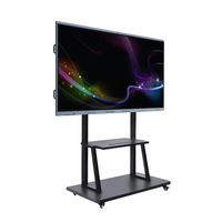 Tableaux interactifs numériques intelligents à écran plat interactif 4K LCD de 55, 65, 75, 85, 86, 98 et 110 pouces pour l'enseignement scolaire