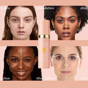 No Logo SPF 50 Full <strong>Coverage</strong> Waterproof and <strong>Matte</strong> Long Lasting Sunscreen Color Changing <strong>Foundation</strong> Makeup - Product Image 3