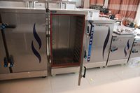 Réfrigérateur de présentation à porte simple antirouille pour cuisine professionnelle