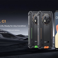 Original Entsperrtes G1 Robustes Smartphone Globale Version 6,52 Zoll 10600mAh 6GB+256GB Android 14 48MP Kamera NFC Deutscher Octa-Core-Prozessor