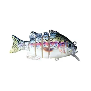 卸売New Hot 102ミリメートル26グラムTopwaterブランクFishing Lure BluegillセグメントルアーSunfish Swimbait