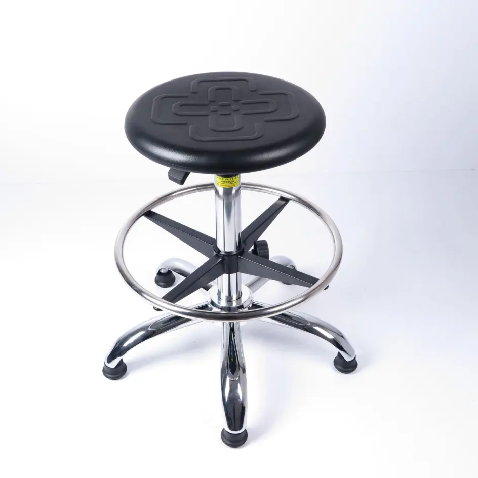 Chaise de tabouret médical en mousse PU chaise de selle pour laboratoire